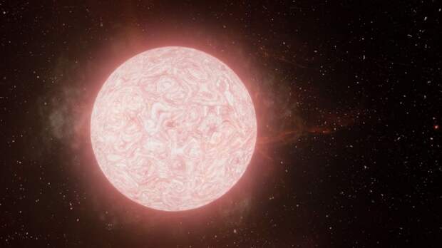 Ученым впервые удалось увидеть смерть звезды, который произошел 120 млн лет назад