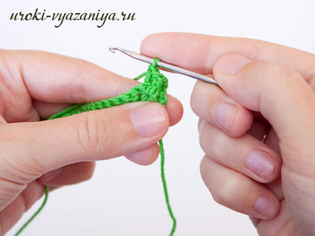 Вязанние резинки крючком