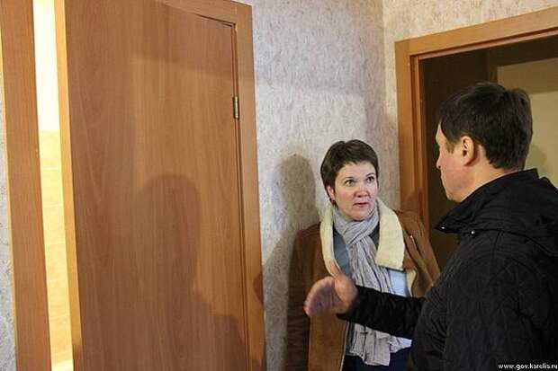 В новостройки Петрозаводска, построенные по программе переселения из аварийного жилья, начали заселяться первые жильцы