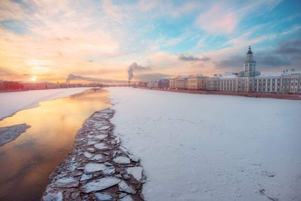Зимний Петербург петербург, путешествие