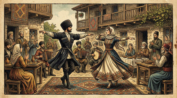 Свадьба как священный порядок: архитектура адыгского торжества в диаспоре