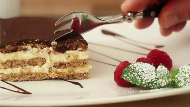 Торт-эклер. Элементарный рецепт - потрясающий вкус!