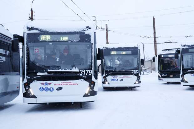 Рязань получила 20 новых троллейбусов, они выйдут на 7 маршрутов