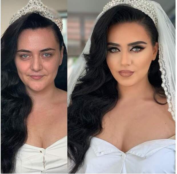 Преображение невест от албанского визажиста, все безумно красиво