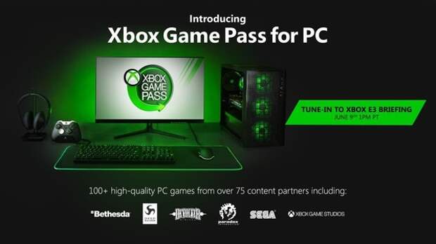 Xbox Game Pass будет доступен для ПК