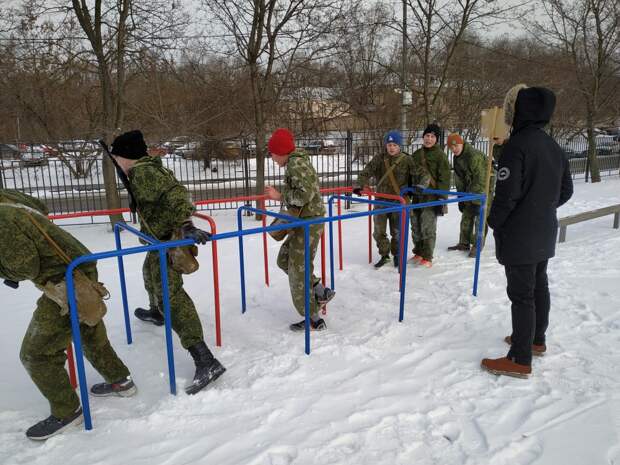 Спортивная игра рубеж