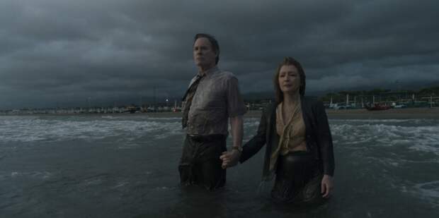 Stephen and Nancy stand where their son drowned.
