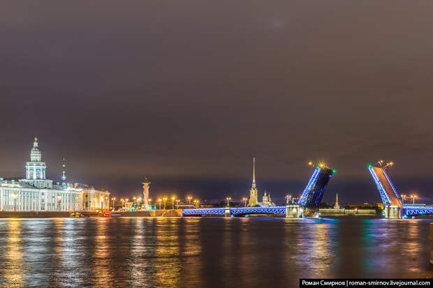 Прогулка по ночному Петербургу от Романа Смирнова