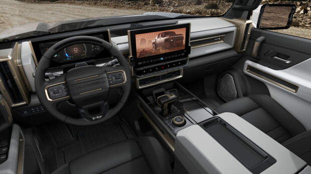 GMC Hummer EV показал себя как 1000-сильный, 350-мильный, быстро заряжающийся ЗВЕРЬ!