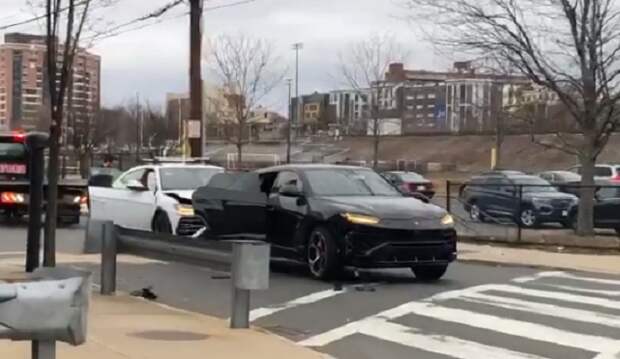 Авария Lamborghini Urus