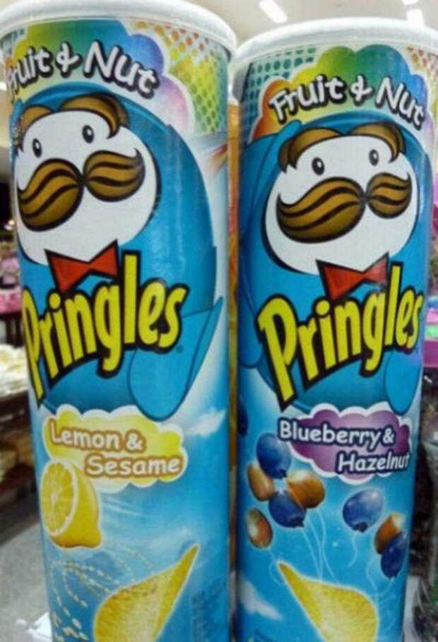 Необычные вкусы Pringles. | Фото: 24Warez.Ru.