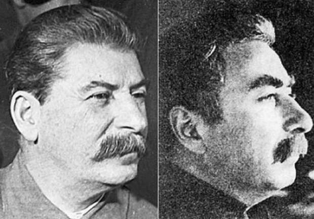 Сравнение Сталина и его двойника Евсея Лубицкого