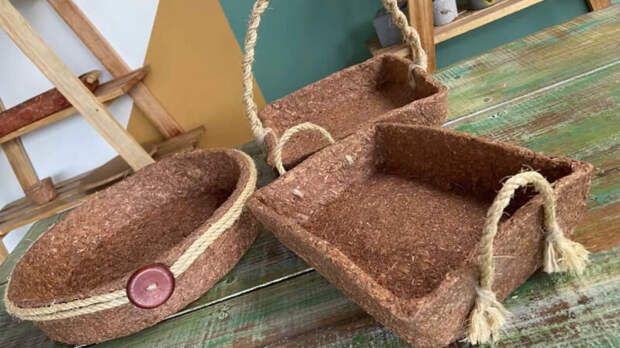 Невероятно, но даже из обыкновенных, дешёвых древесных опилок может получиться замечательный декор. Его вполне можно использовать и в качестве подарка!-8