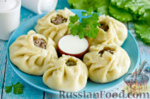 Фото к рецепту: Бурятские позы (буузы)