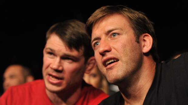 Forrest Griffin and Stephan Bonnar