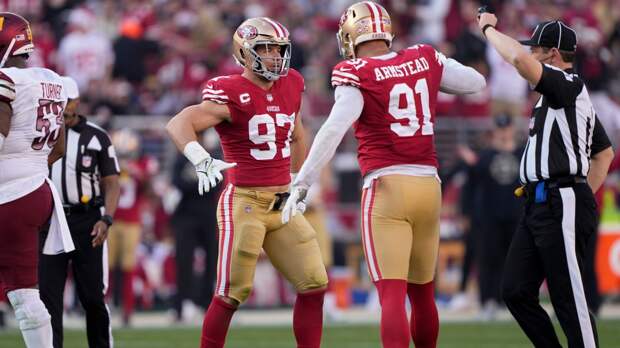 Nick Bosa and Arik Armstead