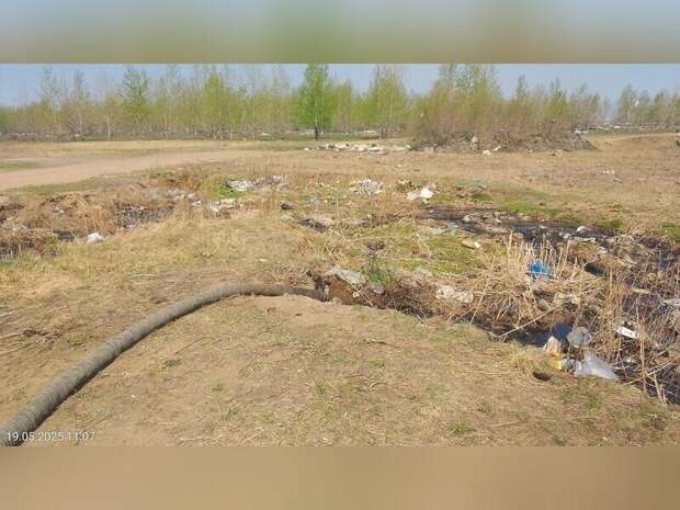 В Улетовском районе неизвестный сливал жидкие отходы на почву