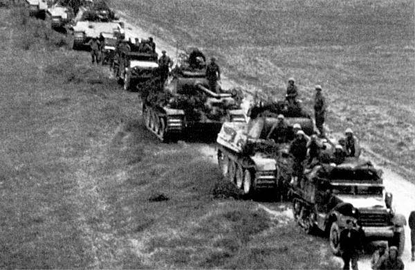 Использование германской бронетанковой техники в послевоенное время
