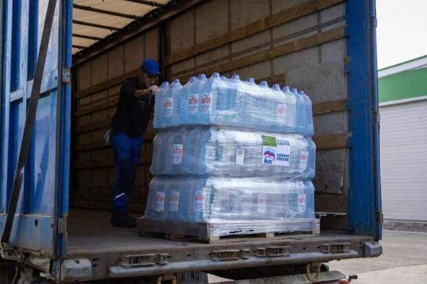 В Дагестан доставлена вода из Адыгеи