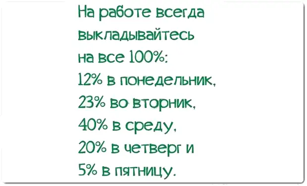 Отдаюсь работе на 100 процентов картинка