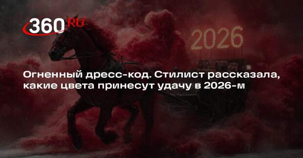 Россиянам рекомендовали встречать 2026 год в огненной цветовой гамме