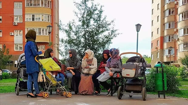 Мигранты в подмосковных Котельниках