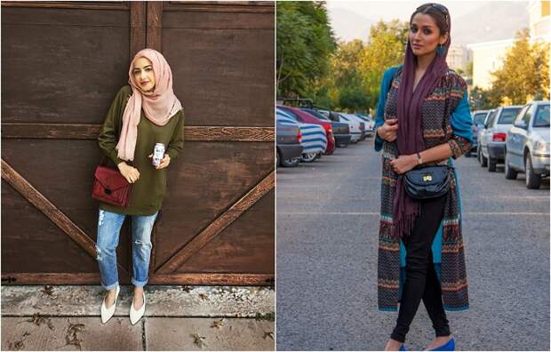 20 уличных портретов иранских женщин в хиджабах