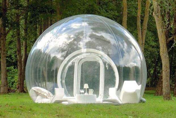 4. Палатка-пузырь идеи, комфорт, отдых, палатка, природа, путешествие