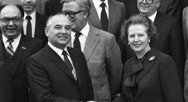 Визит Горбачёва в Лондон