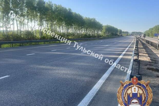 ﻿"Ситрак" сбил пешехода на трассе М-4 "Дон" в Киреевском районе