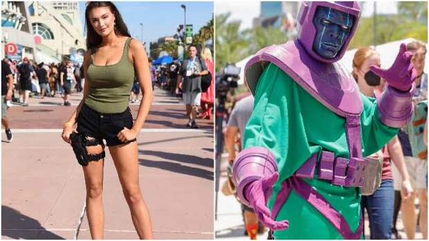 Массовый косплей в Сан-Диего - Comic-Con