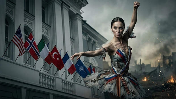 "Они нас убивают, а мы вешаем их флаги": На театре в Перми реют знамёна НАТО. "За что воюем тогда?"