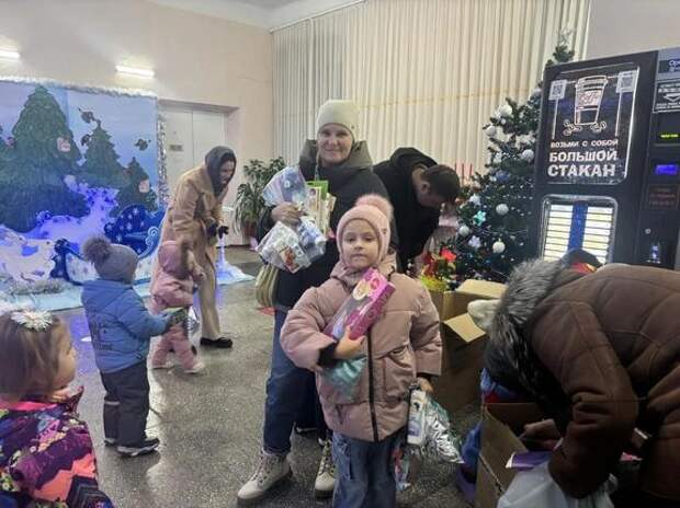 Новогодняя акция для детей Ейского района от депутата Госдумы