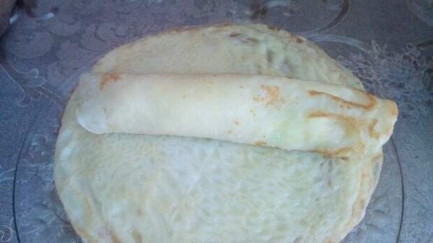 Блинчик трубочкой