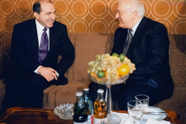 Борис Березовский и Джордж Сорос