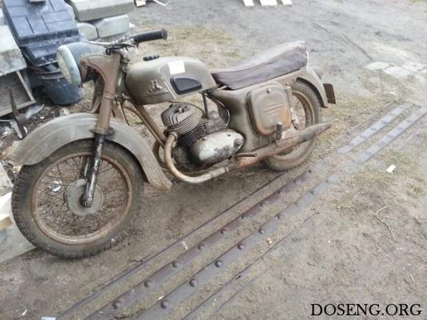 Реставрация мотоцикла "Ковровец"