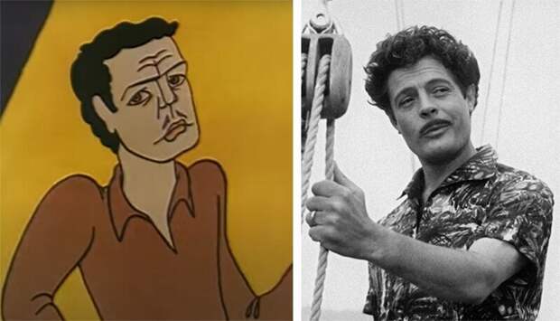 Брижит Бардо, Софи Лорен, Элизабет Тейлор в советском мультфильме