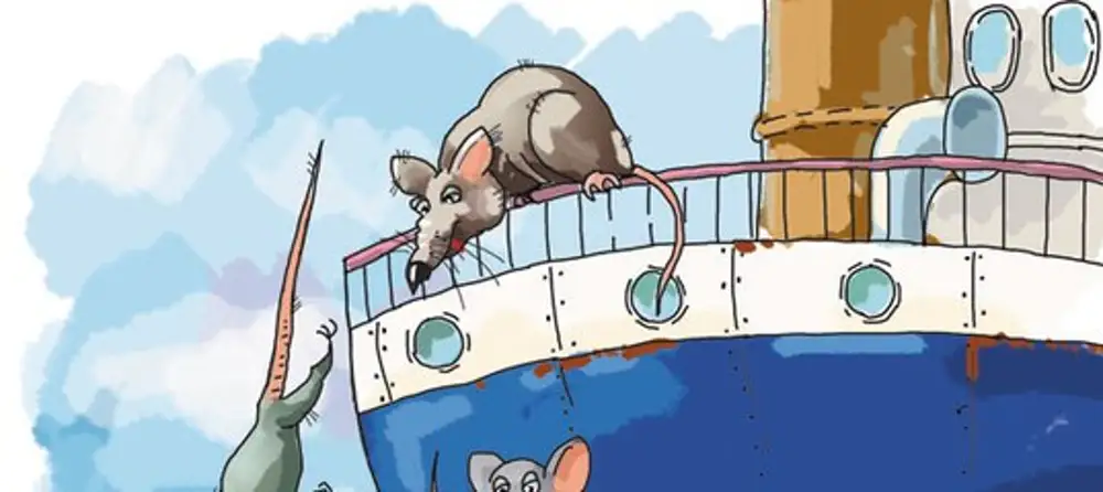 Крысы бегут с тонущего корабля