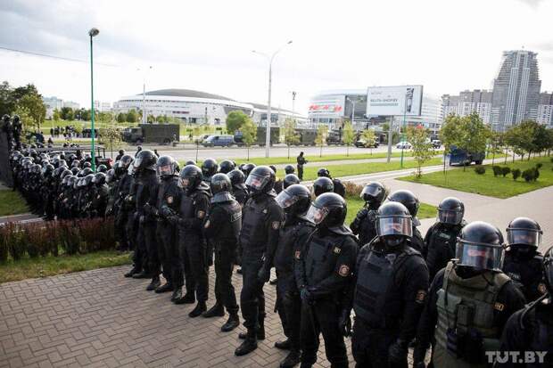 Протесты и задержания в Минске 13.09.2020