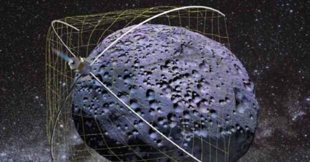 Астероиды предложили связывать тросами с другими небесными телами