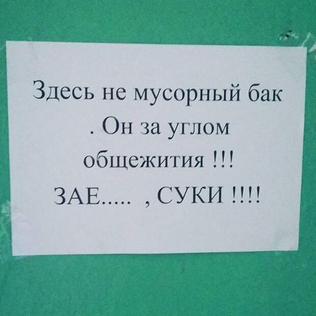 Подъездная жизнь: шедевральные объявления из наших подъездов 