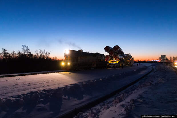 Старт ракеты «Союз-2.1а»