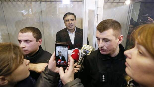 Михаил Саакашвили в суде