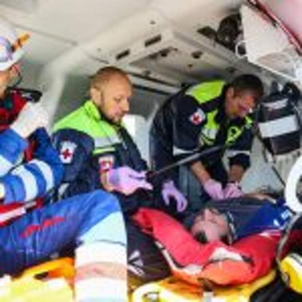 Более 270 пострадавших было доставлено санитарными вертолетами Московского авиацентра в ГКБ им. С.С. Юдина. Фото: Департамент ГОЧСиПБ
