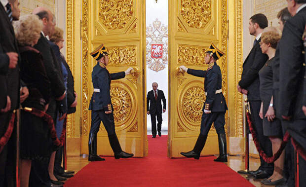Церемония инаугурации избранного президента РФ Владимира Путина