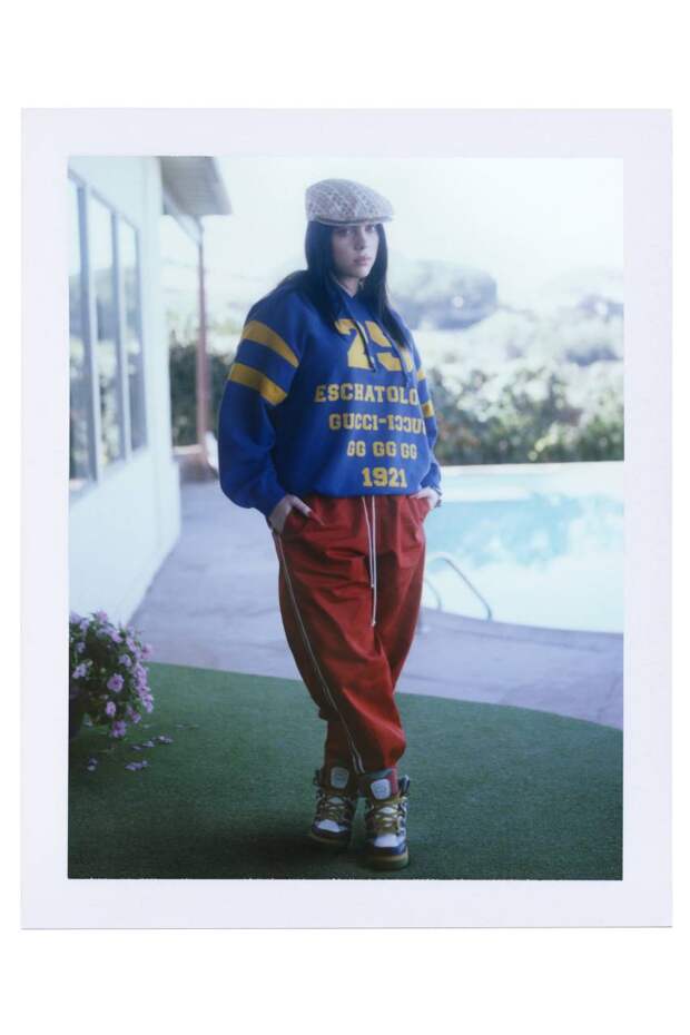 Билли Айлиш в образе из коллекции Gucci Ouverture