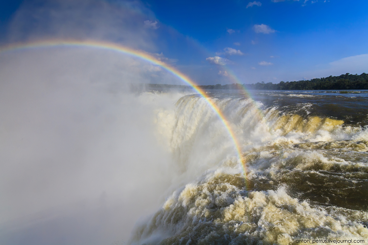 Большая вода - водопады Игуасу