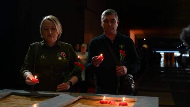 В Музее Победы прошло мероприятие по увековечиванию имен участников спецоперации