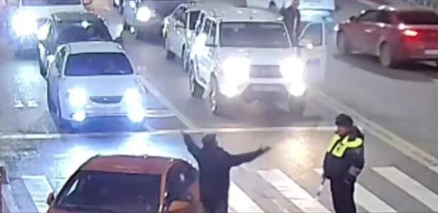 О таком «подарке» на Новый год краснодарский гаишник даже не мечтал