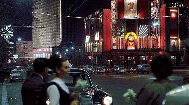 Улица Горького, Москва, 1969 год